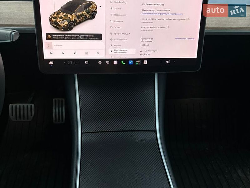 Позашляховик / Кросовер Tesla Model Y 2020 в Дніпрі