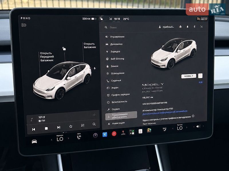Позашляховик / Кросовер Tesla Model Y 2020 в Мукачевому фото 3 Позашляховик / Кросовер Tesla Model Y 2020 в Мукачевому