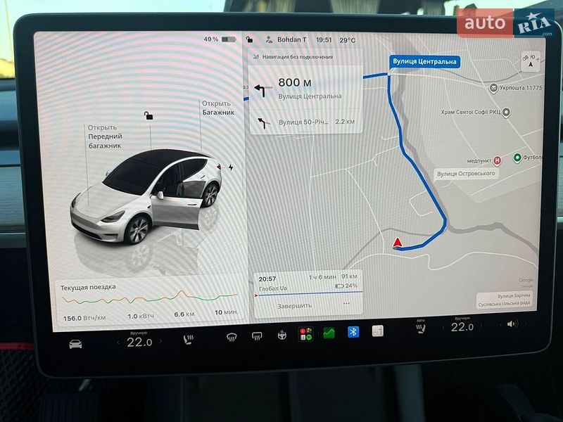 Позашляховик / Кросовер Tesla Model Y 2023 в Звягелі