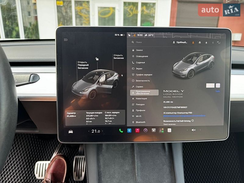 Внедорожник / Кроссовер Tesla Model Y 2021 в Кременчуге