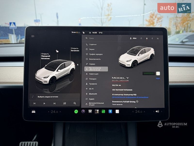 Позашляховик / Кросовер Tesla Model Y 2022 в Києві