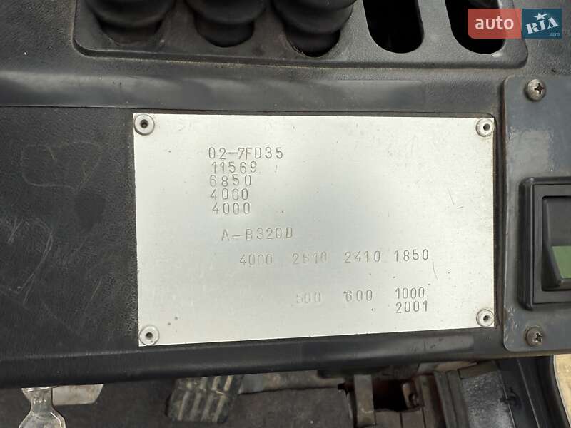 Вилочный погрузчик Toyota 02-3FD40 2001 в Тячеве