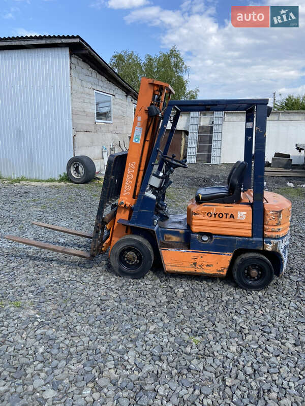 Вилочний навантажувач Toyota 02-5FD15 1993 в Ковелі фото 5 Вилочний навантажувач Toyota 02-5FD15 1993 в Ковелі