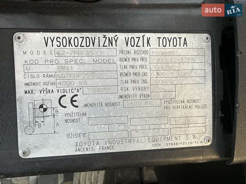 Вездеход Toyota 02-7FDF25 2006 в Тячеве