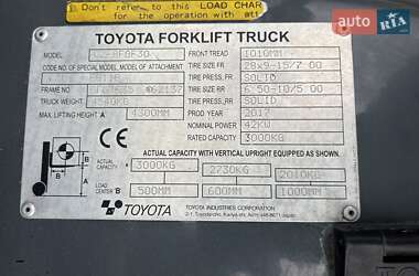 Вилочний навантажувач Toyota 02-8FGF30 2017 в 