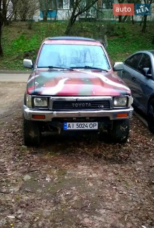 Toyota 4Runner 1990 VIN JT111VND009002357 фото оголошення 15 з 43