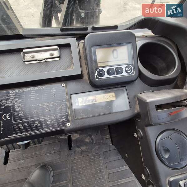 Вилочный погрузчик Toyota 52-8FDF30 2016 в Пустомытах фото 16 Вилочный погрузчик Toyota 52-8FDF30 2016 в Пустомытах