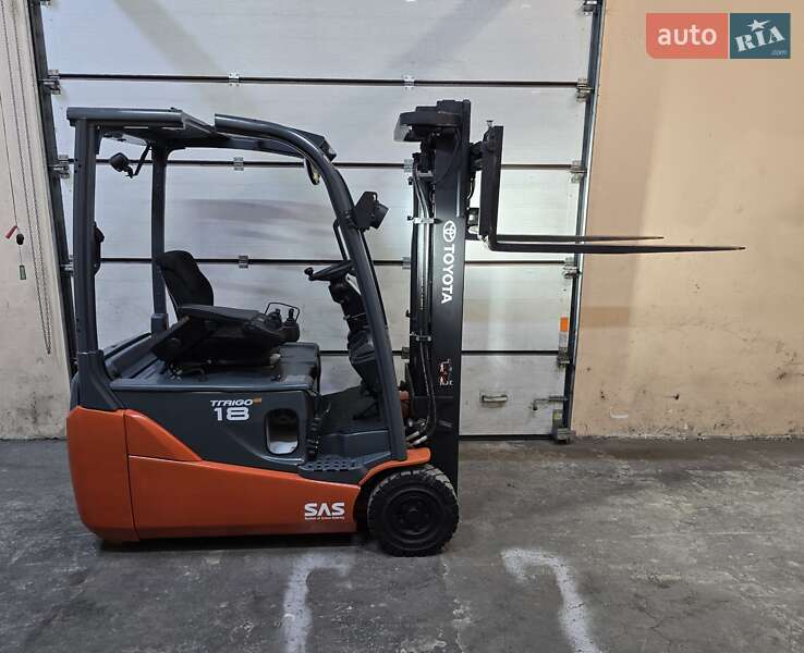 Вилочный погрузчик Toyota 8FBET16 2019 в Киеве фото 3 Вилочный погрузчик Toyota 8FBET16 2019 в Киеве