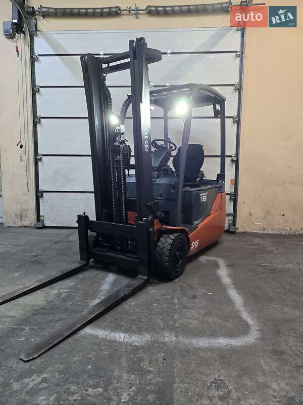 Вилочный погрузчик Toyota 8FBET16 2019 в Киеве фото 4 Вилочный погрузчик Toyota 8FBET16 2019 в Киеве