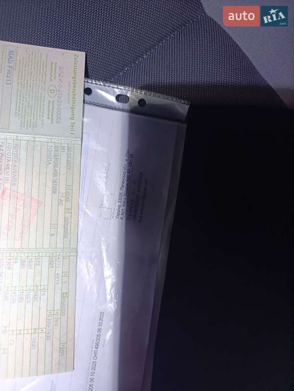 Универсал Toyota Avensis 2007 в Сарнах