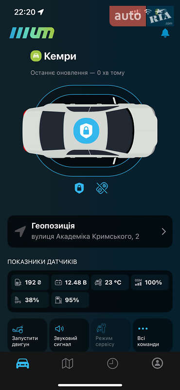 Седан Toyota Camry 2013 в Києві