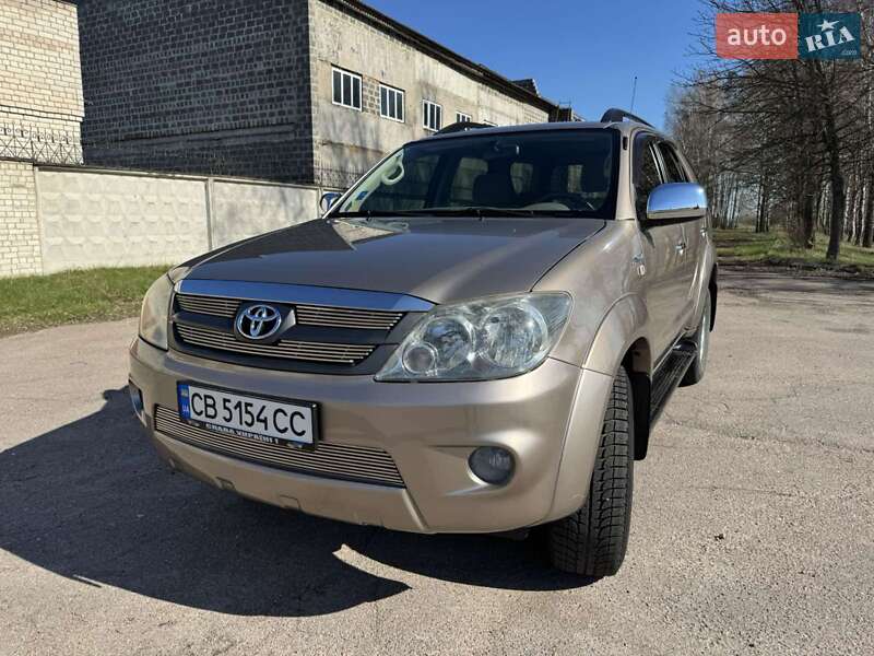 Внедорожник / Кроссовер Toyota Fortuner 2008 в Коропе