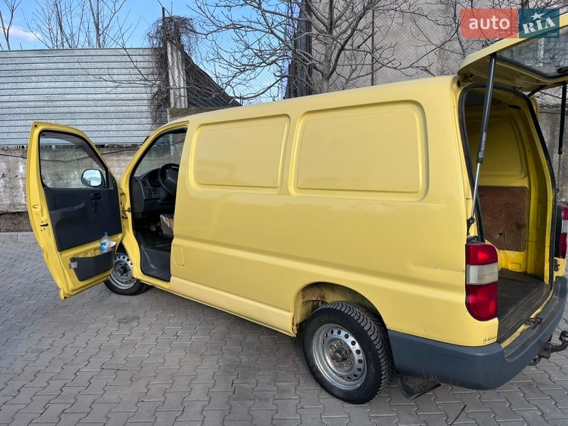 Грузовой фургон Toyota Hiace 2001 в Одессе фото 7 Грузовой фургон Toyota Hiace 2001 в Одессе