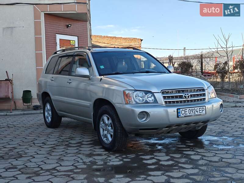 Позашляховик / Кросовер Toyota Highlander 2003 в Чернівцях