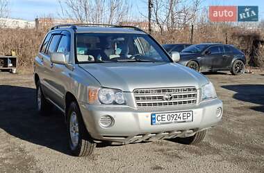 Позашляховик / Кросовер Toyota Highlander 2003 в Чернівцях