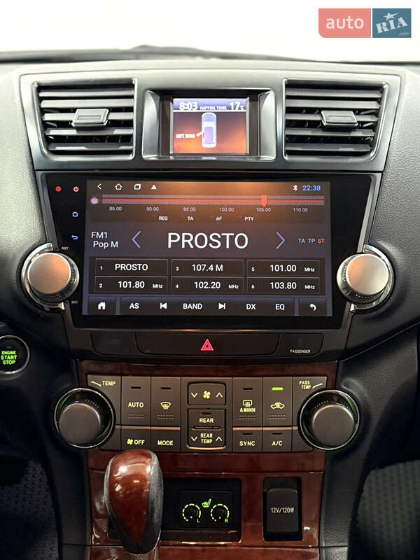 Позашляховик / Кросовер Toyota Highlander 2012 в Одесі