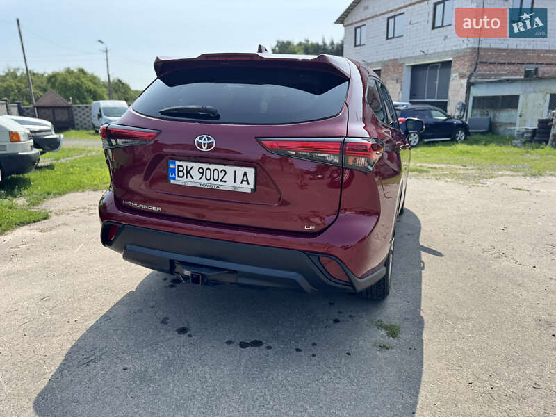 Внедорожник / Кроссовер Toyota Highlander 2020 в Ровно