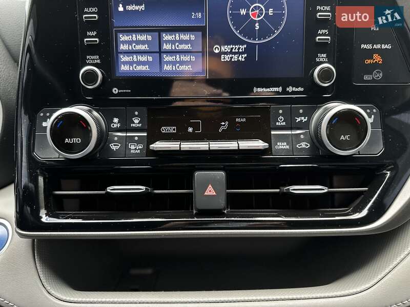 Внедорожник / Кроссовер Toyota Highlander 2021 в Киеве