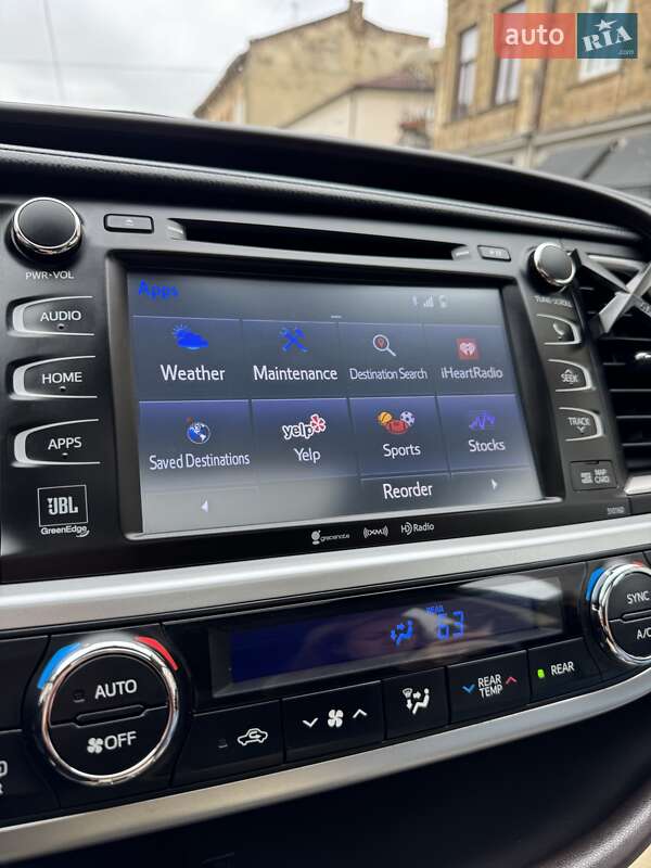 Внедорожник / Кроссовер Toyota Highlander 2015 в Львове фото 21 Внедорожник / Кроссовер Toyota Highlander 2015 в Львове