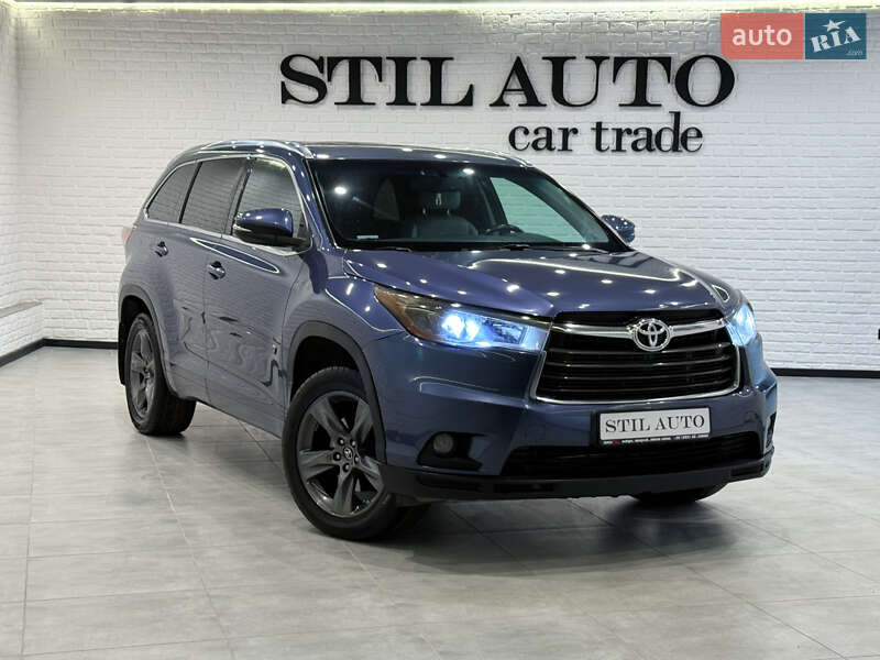 Внедорожник / Кроссовер Toyota Highlander 2016 в Одессе