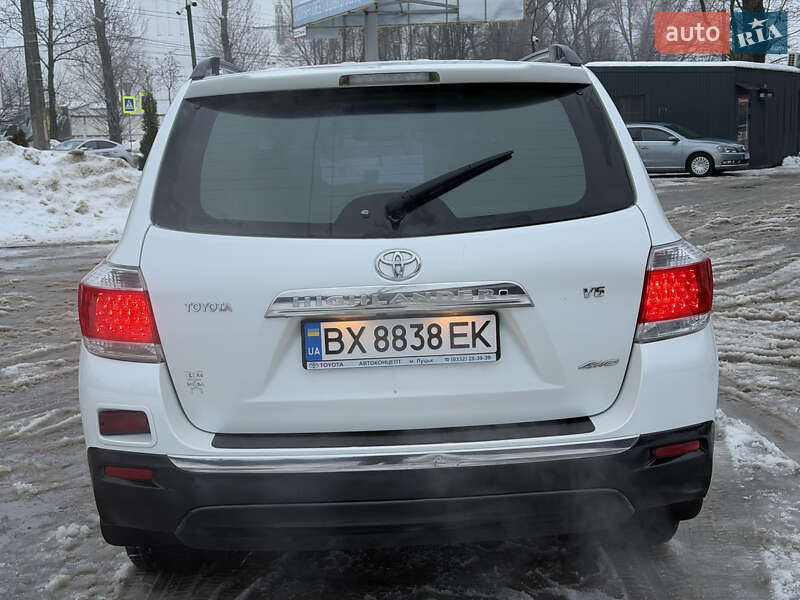 Внедорожник / Кроссовер Toyota Highlander 2011 в Тернополе фото 5 Внедорожник / Кроссовер Toyota Highlander 2011 в Тернополе