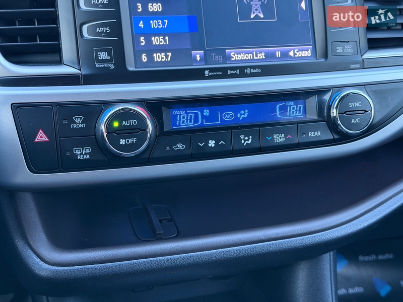 Внедорожник / Кроссовер Toyota Highlander 2018 в Ровно