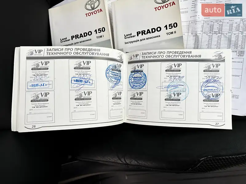 Позашляховик / Кросовер Toyota Land Cruiser Prado 2012 в Житомирі документ
