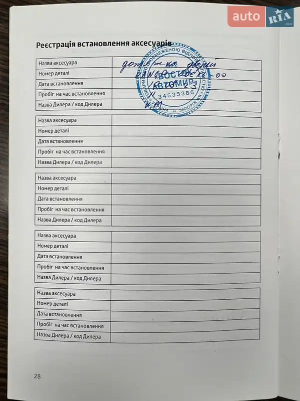 Внедорожник / Кроссовер Toyota Land Cruiser 2022 в Киеве документ