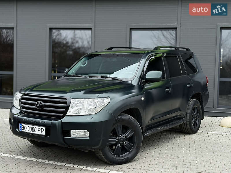 Внедорожник / Кроссовер Toyota Land Cruiser 2008 в Тернополе