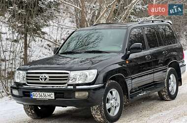 Позашляховик / Кросовер Toyota Land Cruiser 2002 в Ужгороді