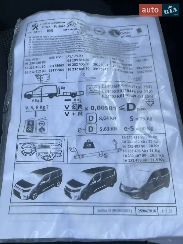 Грузовой фургон Toyota Proace City 2022 в Долине документ 2 фото Грузовой фургон Toyota Proace City 2022 в Долине документ