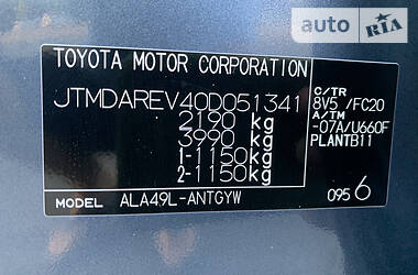 Позашляховик / Кросовер Toyota RAV4 2014 в 