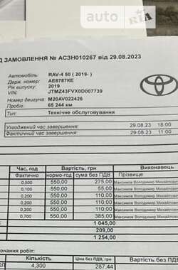 Внедорожник / Кроссовер Toyota RAV4 2019 в Кривом Роге