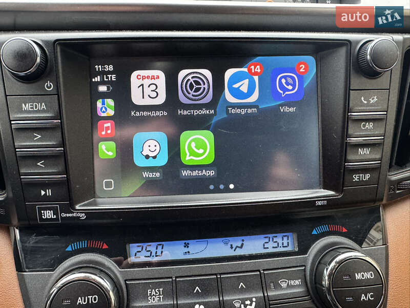 Позашляховик / Кросовер Toyota RAV4 2015 в Одесі