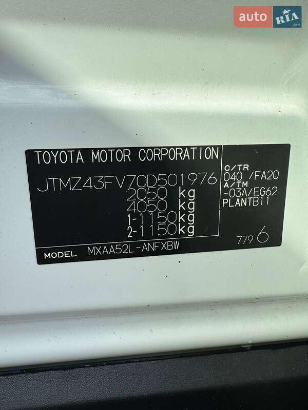 Позашляховик / Кросовер Toyota RAV4 2019 в Києві