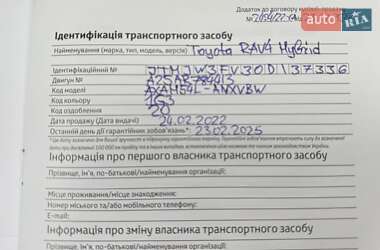 Позашляховик / Кросовер Toyota RAV4 2021 в 