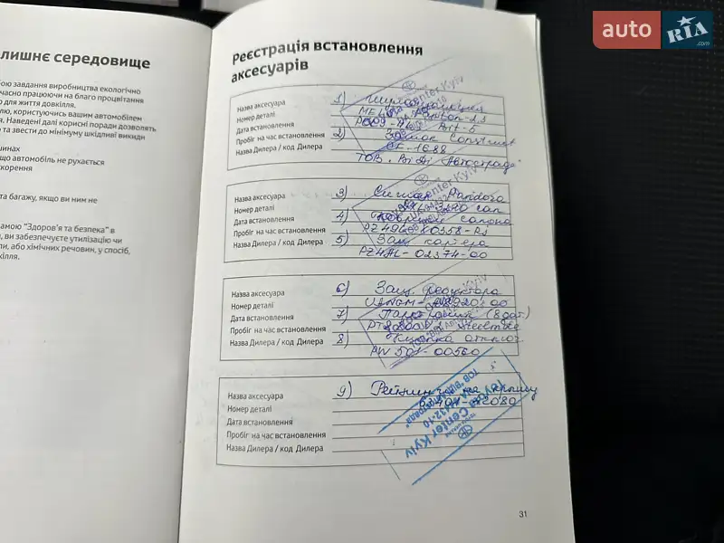 Внедорожник / Кроссовер Toyota RAV4 2016 в Киеве документ