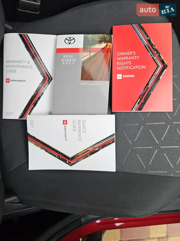 Внедорожник / Кроссовер Toyota RAV4 2021 в Одессе документ
