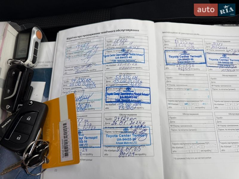 Внедорожник / Кроссовер Toyota RAV4 2017 в Виннице