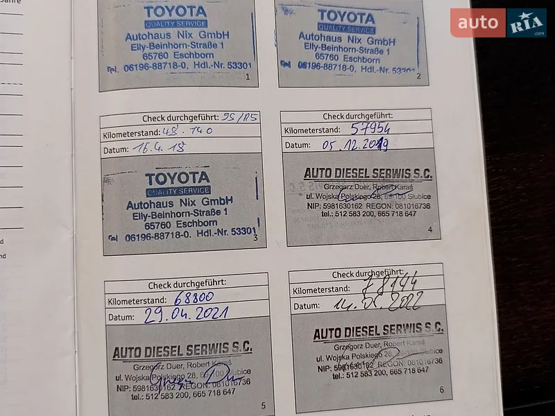 Внедорожник / Кроссовер Toyota RAV4 2015 в Львове документ