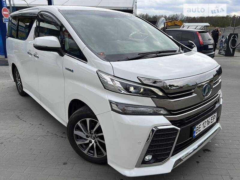 Тойота vellfire фото