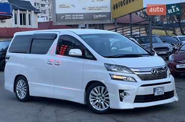 Мінівен Toyota Vellfire 2012 в Одесі