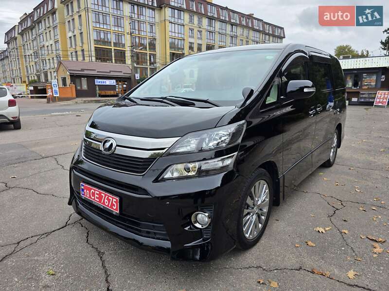 Мінівен Toyota Vellfire 2013 в Одесі фото 4 Мінівен Toyota Vellfire 2013 в Одесі