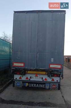 Тентованный борт (штора) - полуприцеп Trailor TF 2001 в 