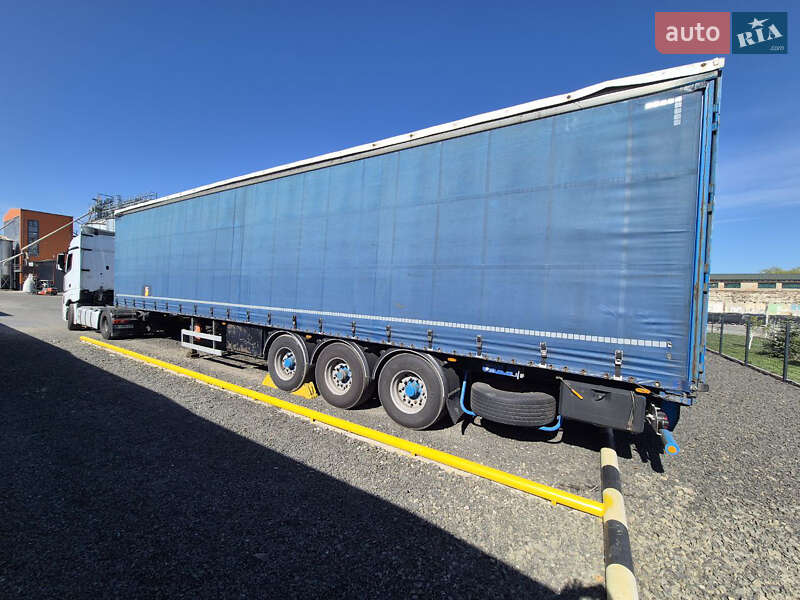 Тентований борт (штора) - напівпричіп Trailor TX 2005 в Рівному фото Тентований борт (штора) - напівпричіп Trailor TX 2005 в Рівному