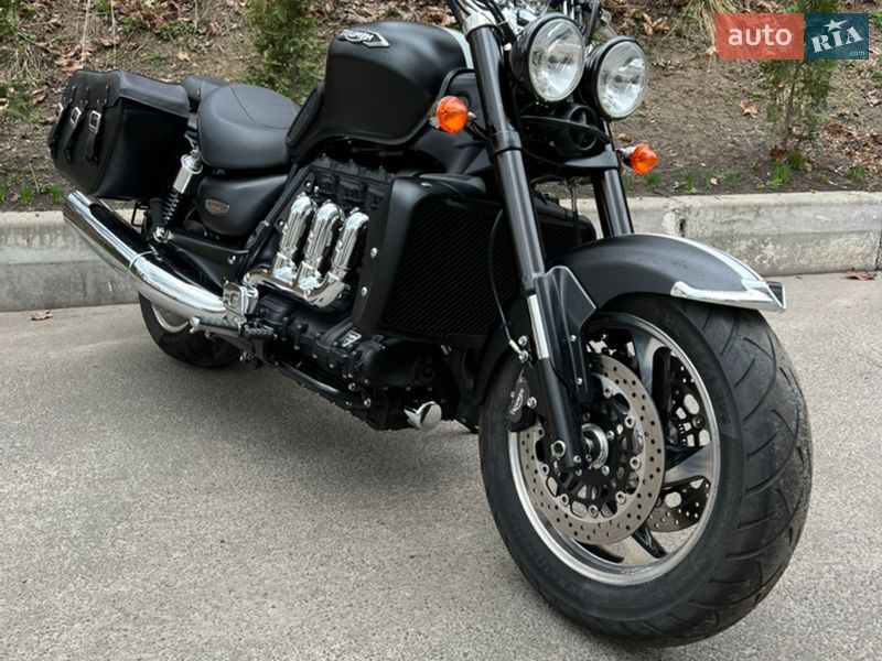 2016 Triumph Rocket-III, VIN SMTTLC1235F705626:plate — фото 1 (autoria)