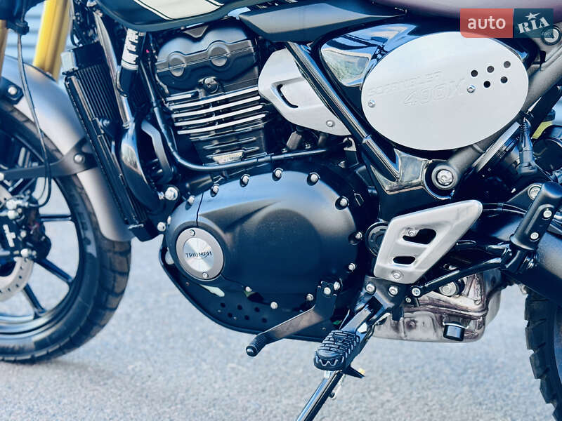 Мотоцикл Позашляховий (Enduro) Triumph Scrambler 2024 в Києві