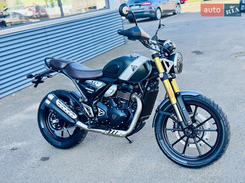 Мотоцикл Позашляховий (Enduro) Triumph Scrambler 2024 в Києві