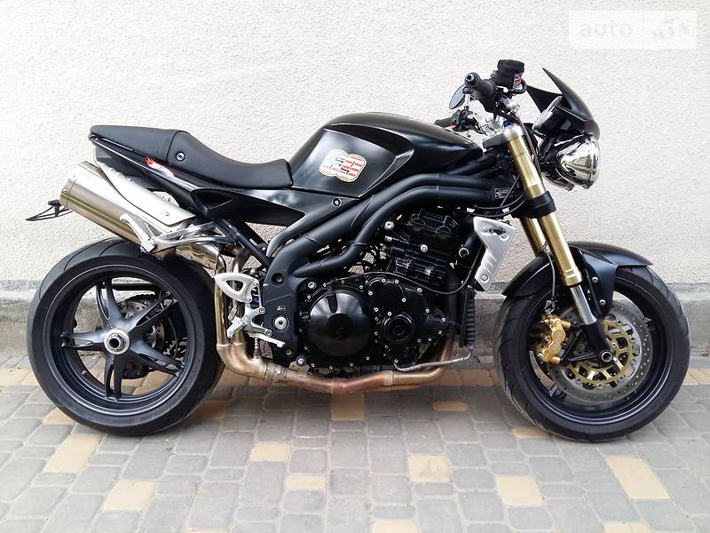 Мотоцикл Без обтекателей (Naked bike) Triumph Speed Triple 2008 в 