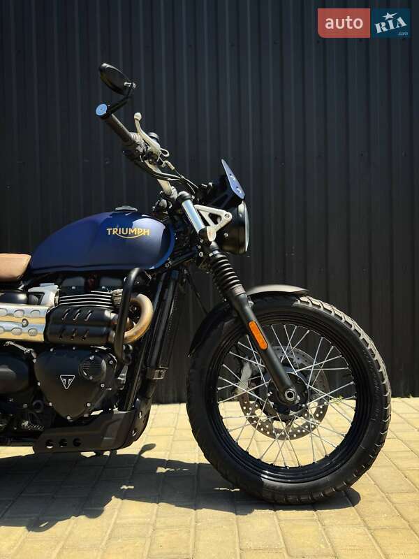 Мотоцикл Багатоцільовий (All-round) Triumph Street Scrambler 2022 в Одесі